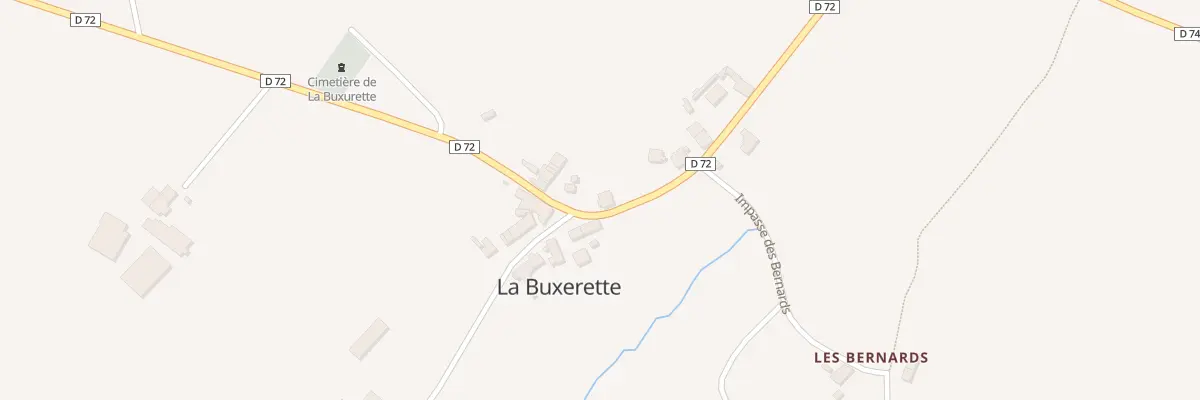 Plan du 5008 La Buxerette à La Buxerette