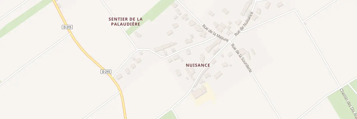 Plan du 210 Rue de la Palaudière à Mézières-lez-Cléry