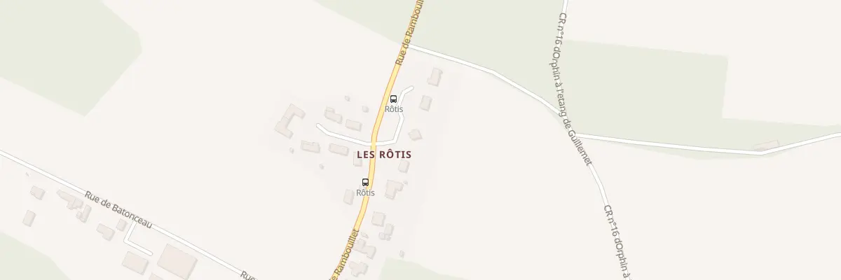 Plan du 2 Imp des Clairettes à Orcemont
