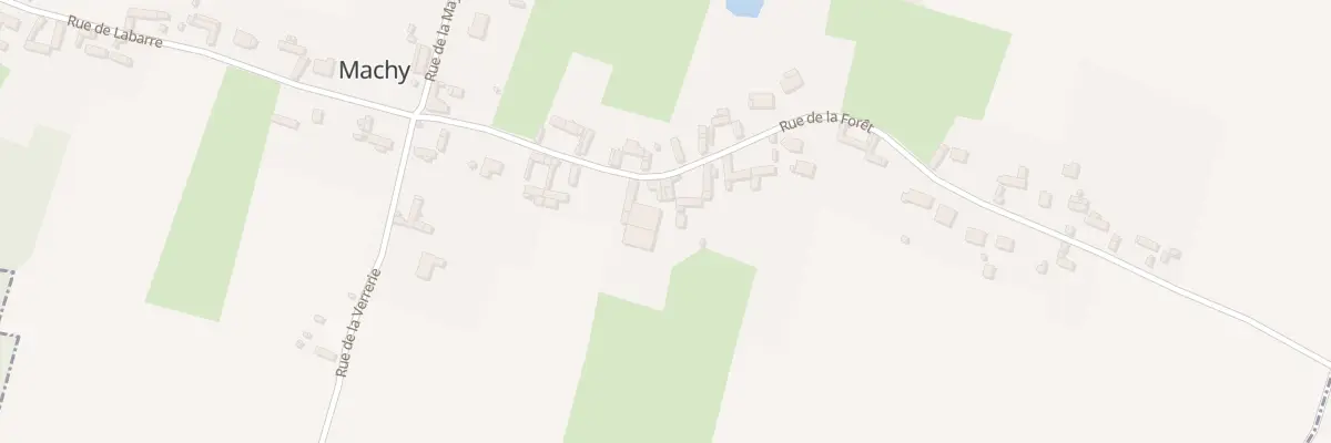 Plan du 198 Rue de la Forêt à Machy