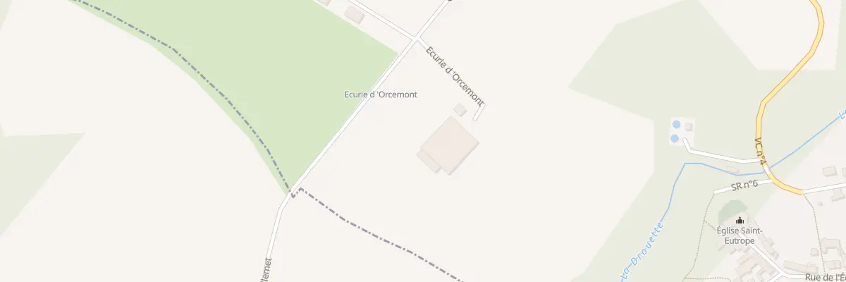 Plan du 9000 Rue des Rotis à Orcemont