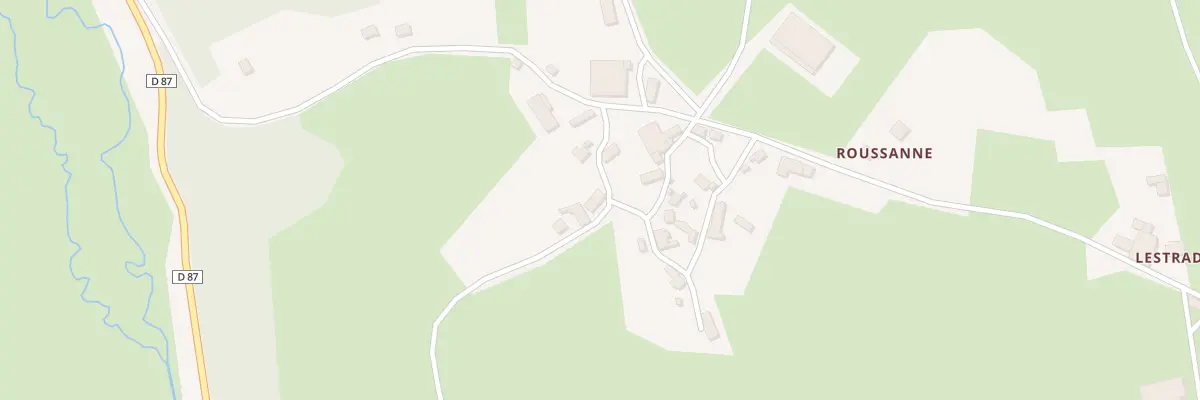 Plan du 9 Roussanne à Albussac