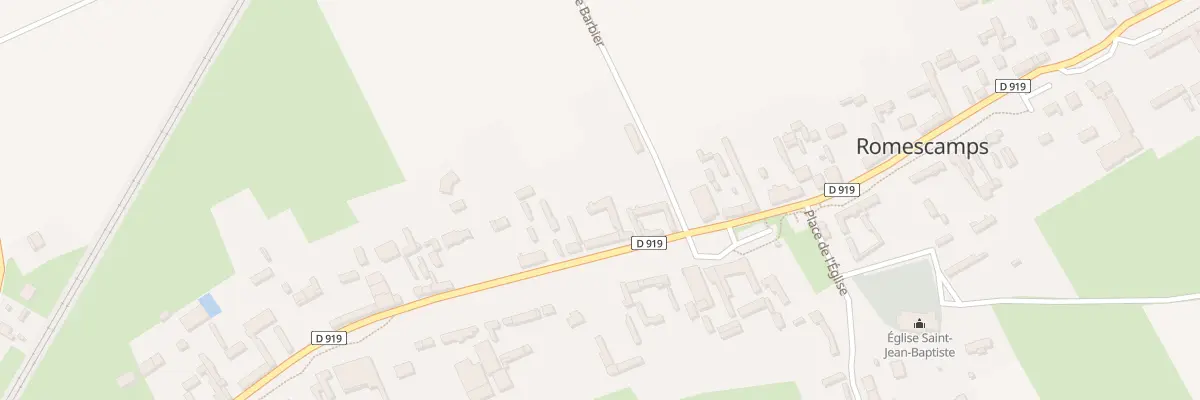 Plan du 16 Rue de Normandie à Romescamps