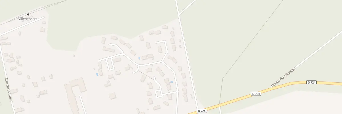 Plan du 7 All des Mésanges à Villeherviers