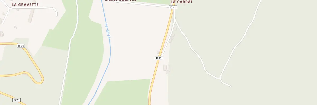 Plan du 1273 Rte de la Vallée à Saint-Sulpice