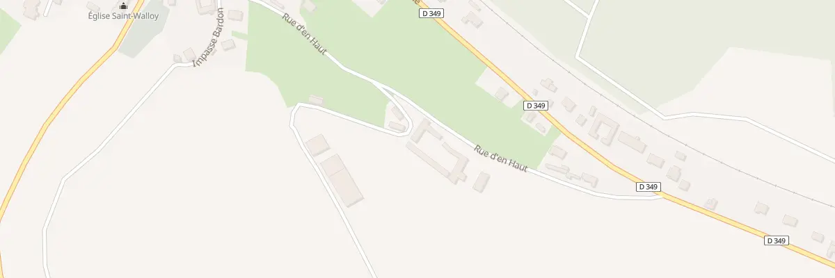 Plan du 2 Imp Lovergne à Beaumerie-Saint-Martin