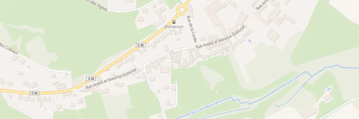 Plan du 38 Rue André et Maurice Guesnier à Magny-en-Vexin