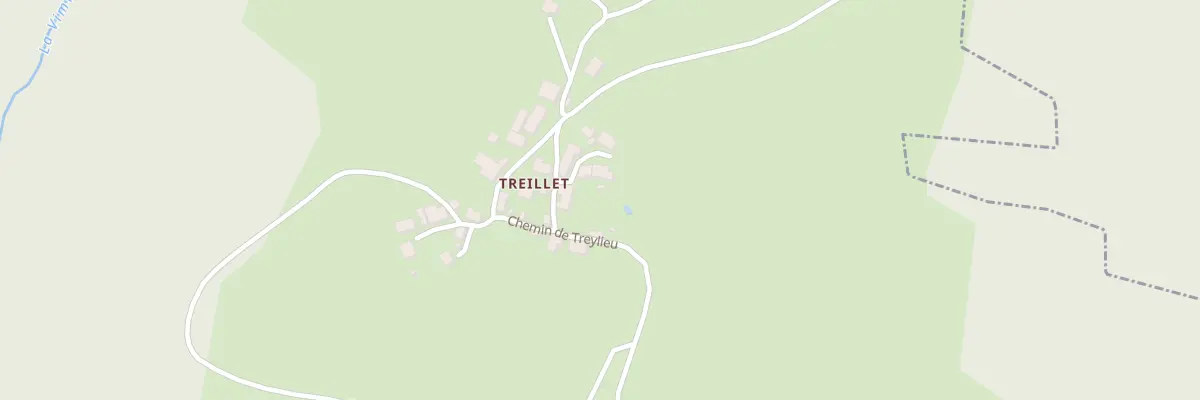 Plan du 5060 Treillet à Beaumont