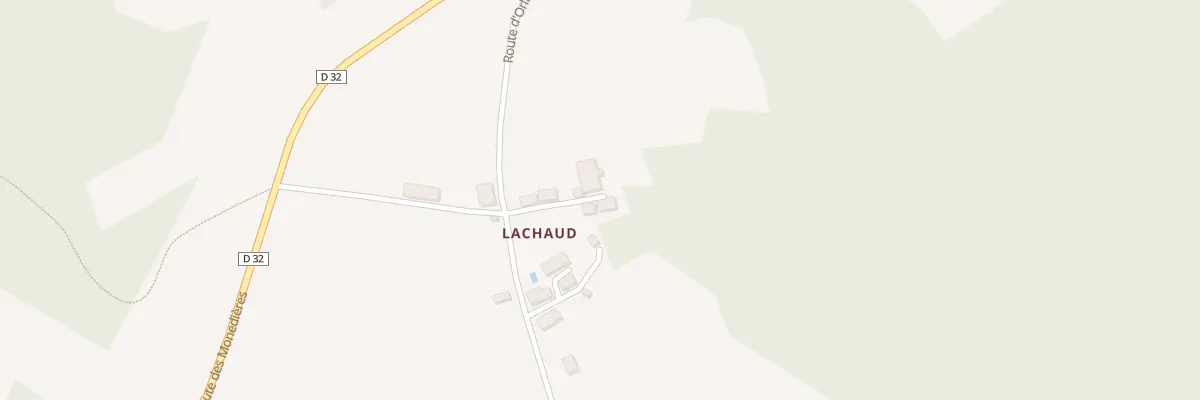 Plan du 5137 Lachaud à Orliac-de-Bar