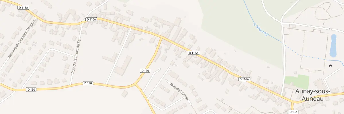 Plan du 37 Rue du Petit Mont à Aunay-sous-Auneau