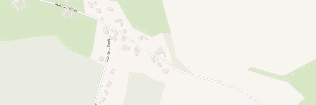 Plan du 96 Rue aux Hetres à Parenty