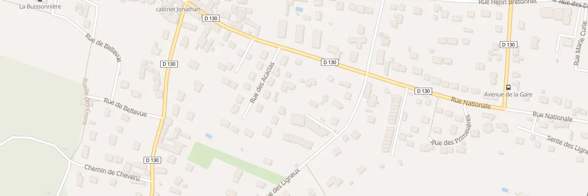Plan du 41B Rue Nationale à Mézières-sur-Seine
