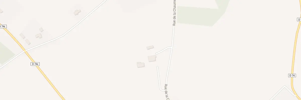 Plan du 5253 La Chaume Nerault à Neuvy-Saint-Sépulchre
