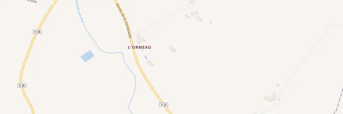 Plan du 592 Rte de la Vendinelle à La Salvetat-Lauragais