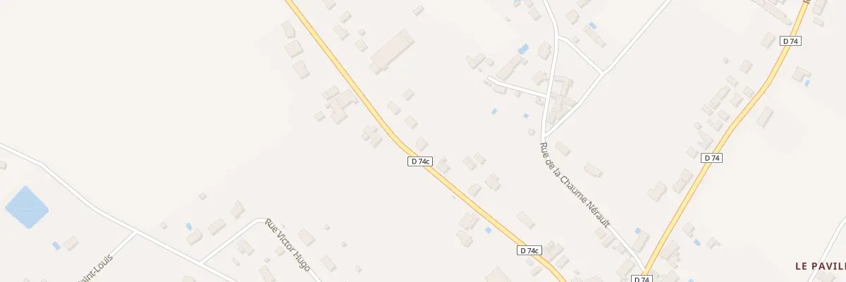 Plan du 9 Rte de Chateauroux à Neuvy-Saint-Sépulchre
