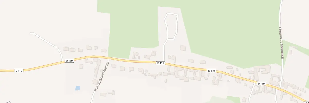 Plan du 19 Rue du Val d’Authie à Maintenay