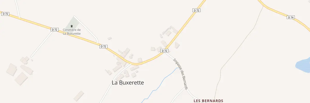 Plan du 5007 La Buxerette à La Buxerette