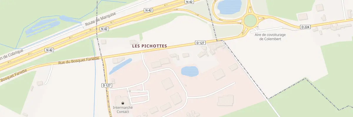 Plan du 2B Rue des Pichottes à Alincthun