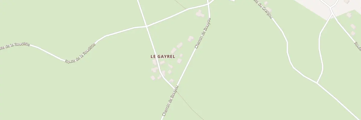 Plan du 374 Rte de Laumière à Mayrinhac-Lentour