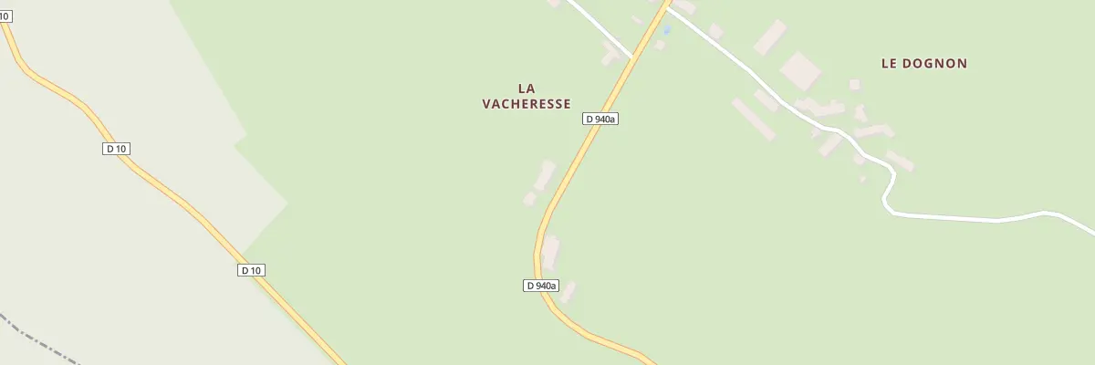 Plan du 1 La Vacheresse à Thauron