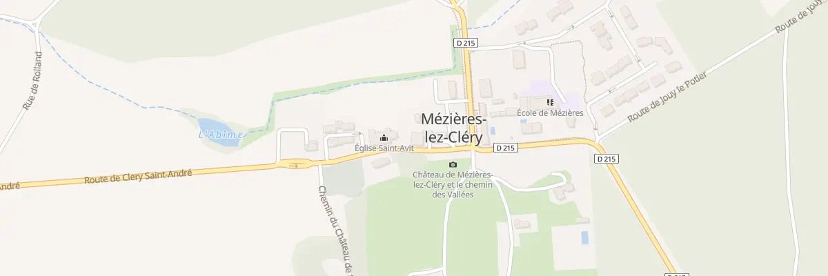 Plan du 58 Rte de Cléry-Saint-André à Mézières-lez-Cléry