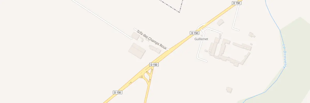 Plan du 5001 Les Champs Roux à Orcemont