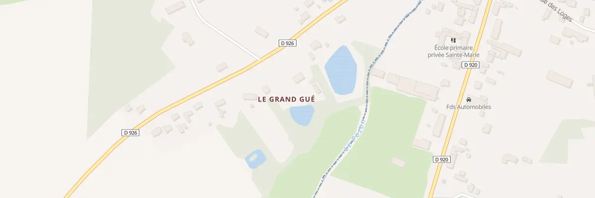 Plan du 18 Rue du Grand Gué à La Chapelle-Saint-Laurian