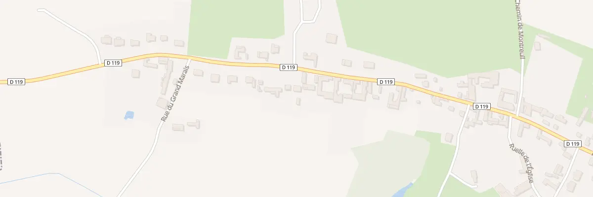 Plan du 20 Rue du Val d’Authie à Maintenay