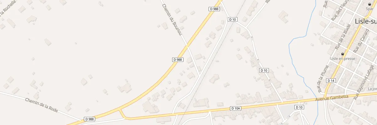 Plan du 3 Rue de la Trucadelle à Lisle-sur-Tarn