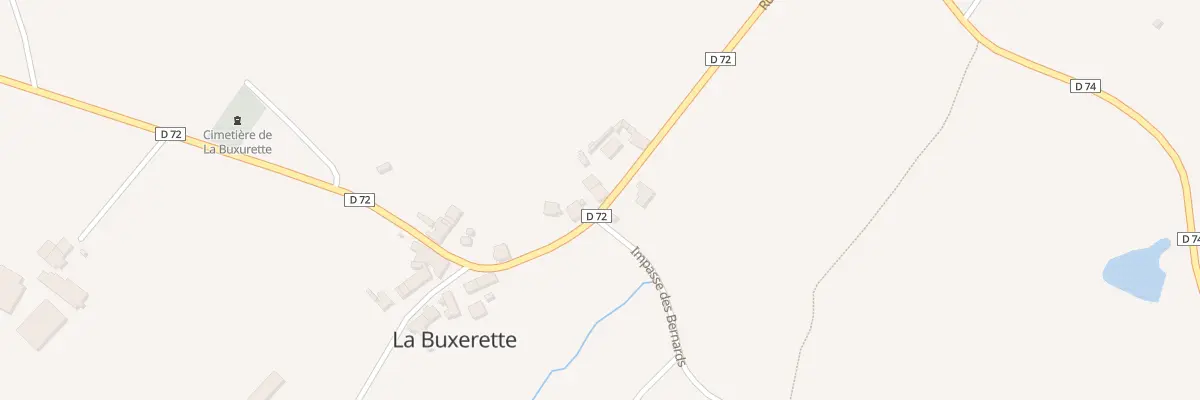 Plan du 5004 La Buxerette à La Buxerette