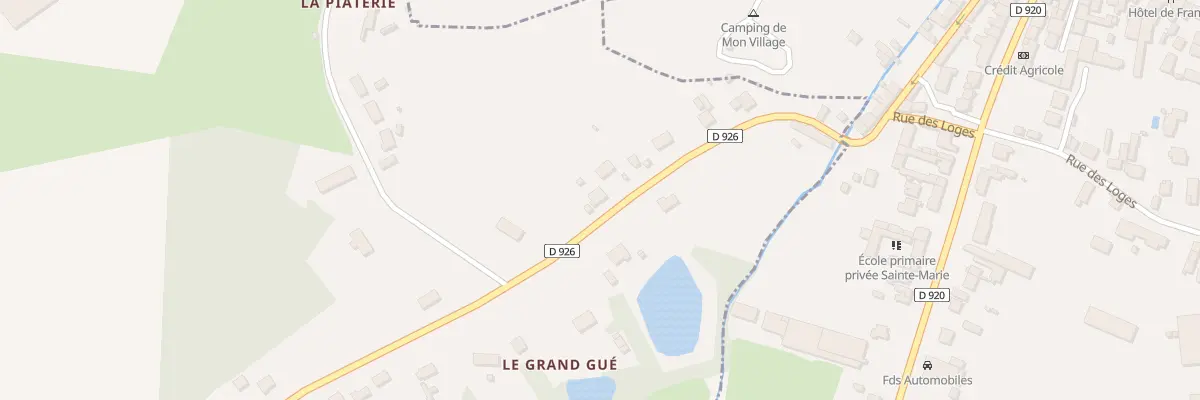Plan du 21 Rue du Grand Gué à La Chapelle-Saint-Laurian
