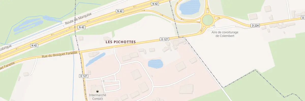 Plan du 2T Rue des Pichottes à Alincthun