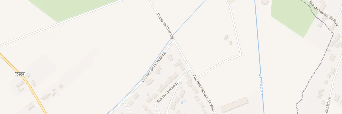 Plan du 48 Rue des Maisons de Ville à Saint-Florentin