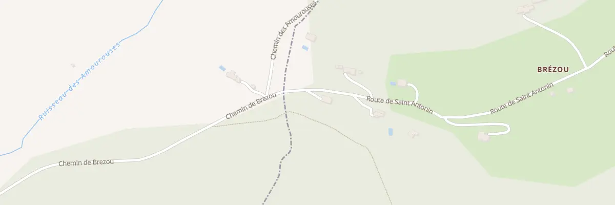 Plan de Brezou à Féneyrols