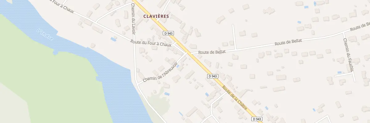 Plan du 27 Rte de la Chatre à Ardentes