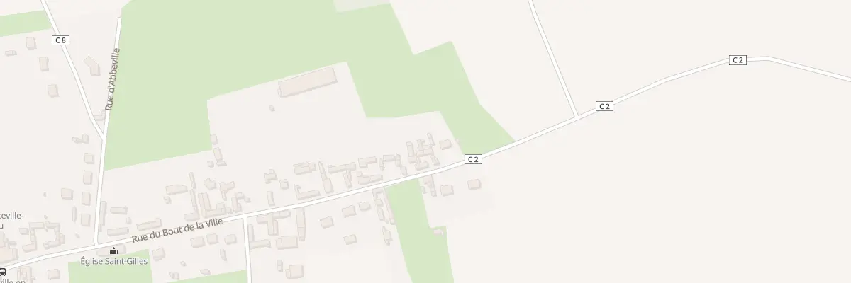 Plan du 29 Rue Bout de la Ville à Forceville-en-Vimeu