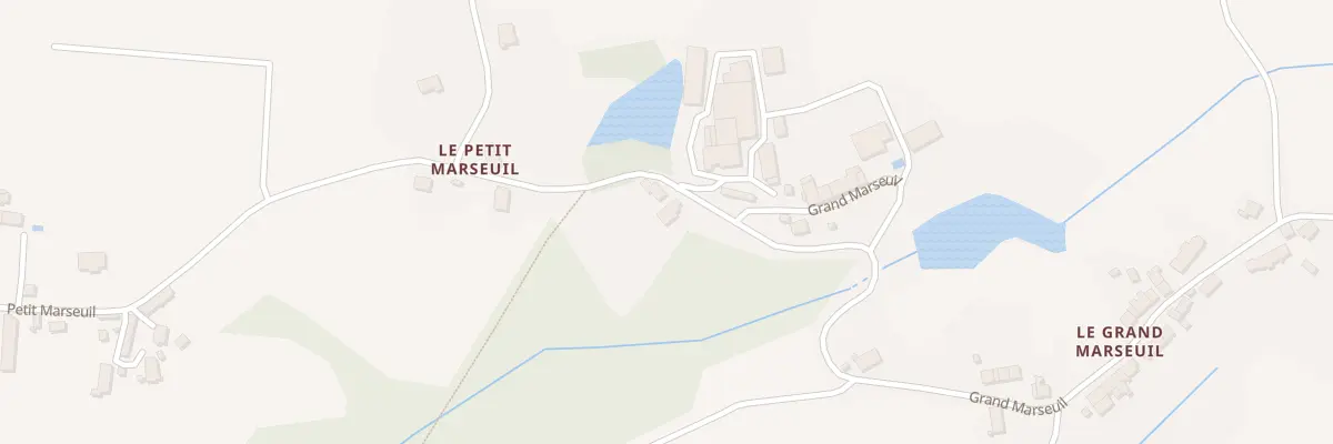 Plan du 21 Le Petit Marseuil à La Celle-Dunoise