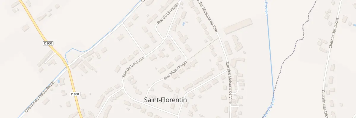 Plan du 5 Rue Victor Hugo à Ardentes