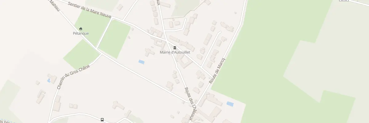 Plan du 35 Rte des Châteaux à Autouillet