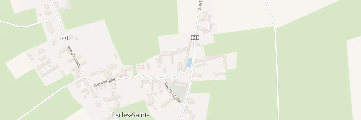 Plan du 3 Rue Lelong à Escles-Saint-Pierre
