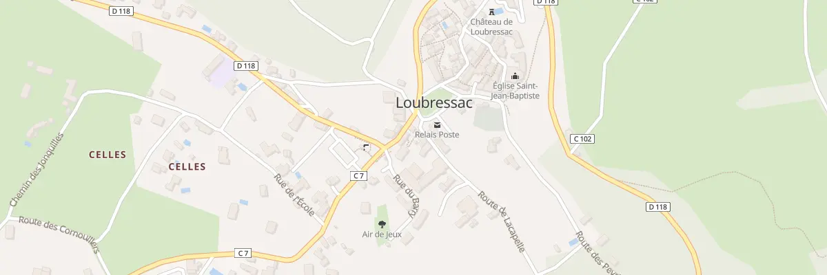 Plan du 5159 Loubressac à Loubressac