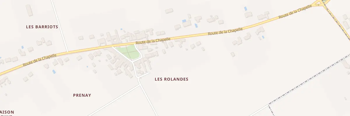 Plan du 86 Rte de la Chapelle à Chaingy
