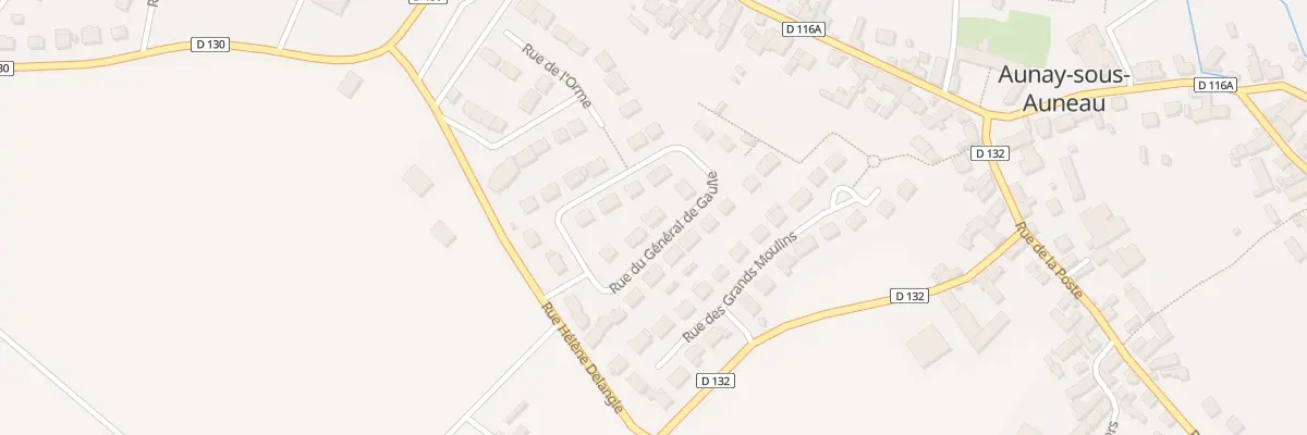 Plan du 5 Rue du General de Gaulle à Aunay-sous-Auneau
