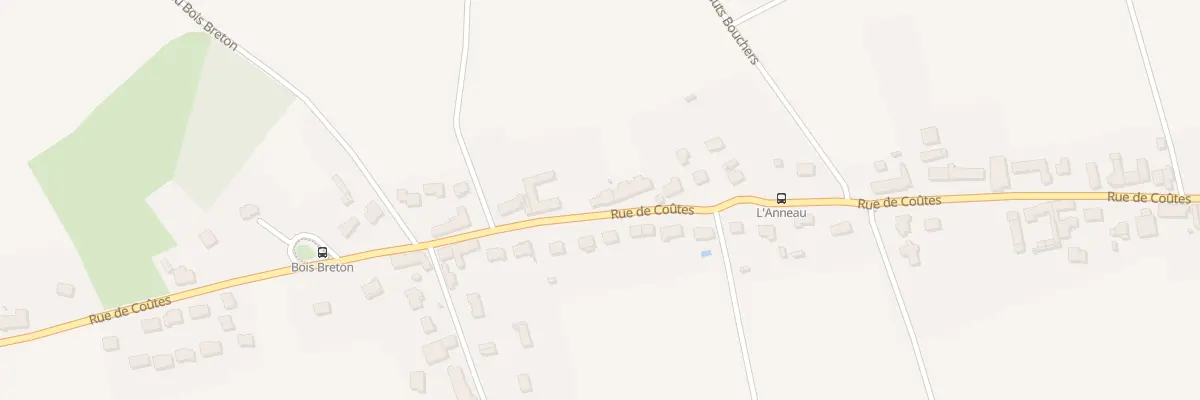 Plan du 150 Rue de Coûtes à Ingré