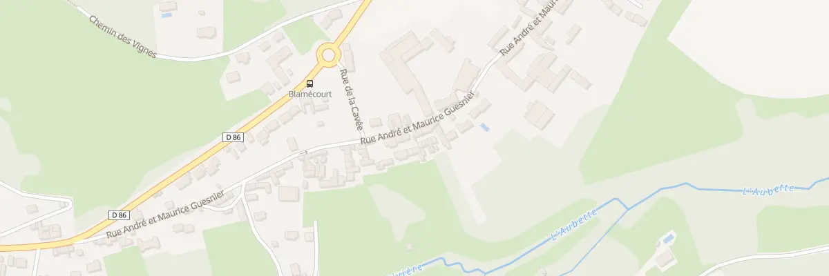 Plan du 74 Rue André et Maurice Guesnier à Magny-en-Vexin