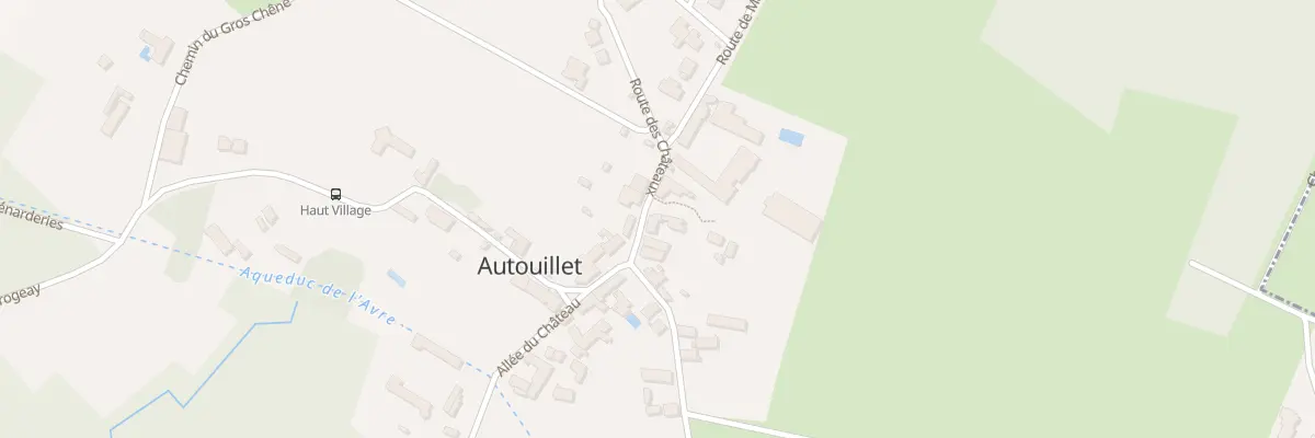 Plan du 39B Rte des Châteaux à Autouillet