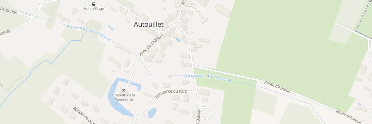 Plan du 46 Rte des Châteaux à Autouillet