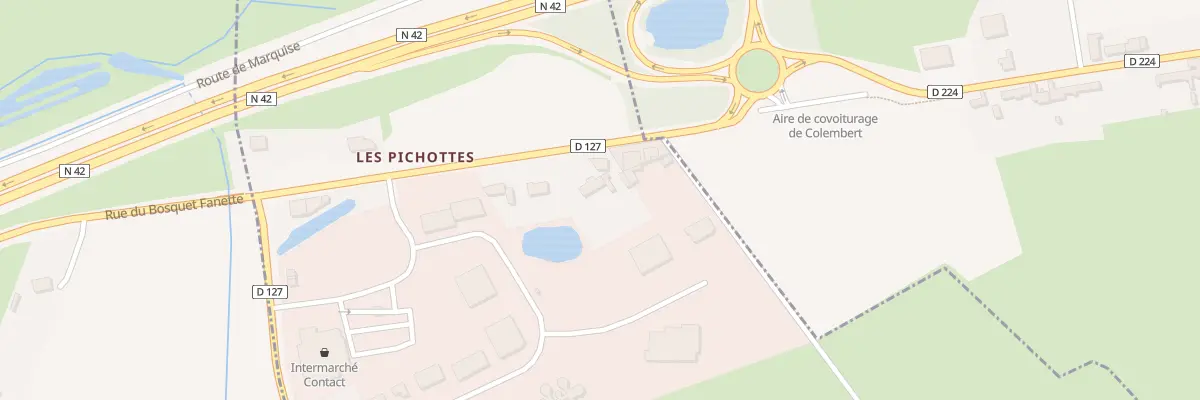 Plan du 4 Rue des Pichottes à Alincthun