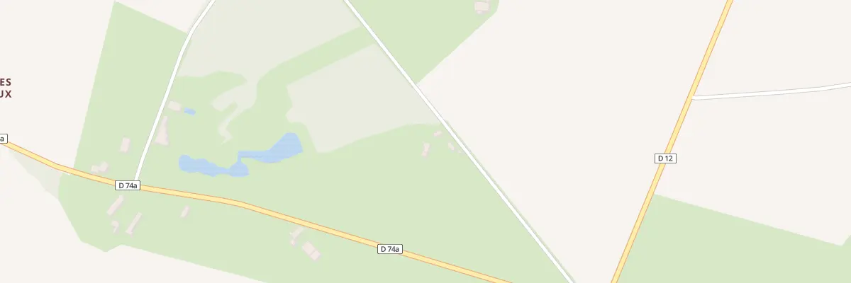 Plan du 1 Village des Laboureaux à Jeu-les-Bois