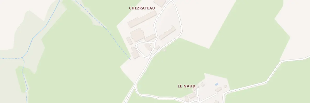 Plan du 5375 Chezrateau à Chéniers